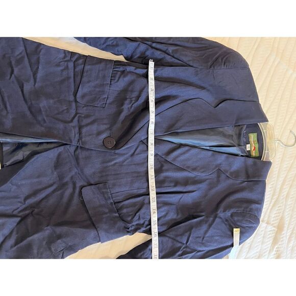 Outback Red Navy Blazer one button bias cut - Picture 5 of 7